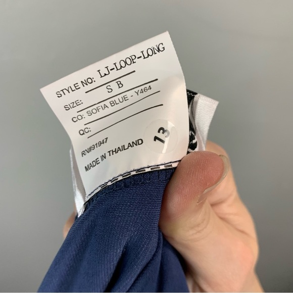 CARLOS SAAVEDRA Loop Convertible Maxi Formal Bridesmaid Dress - Picture 9 of 10